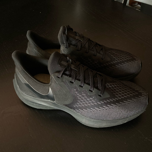 Men's Nike winflo Running Shoes Black - Picture 3 of 10